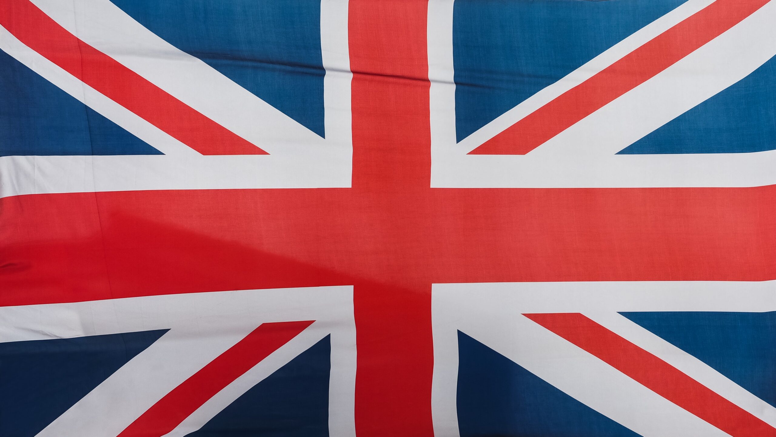 national flag of the United Kingdom (UK) aka Union Jack